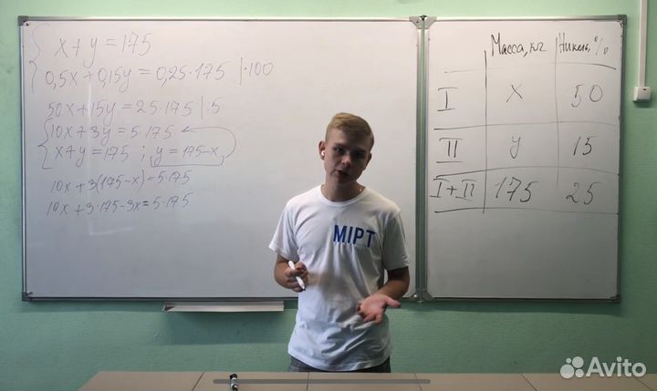 Репетитор по математике и физике из мфти