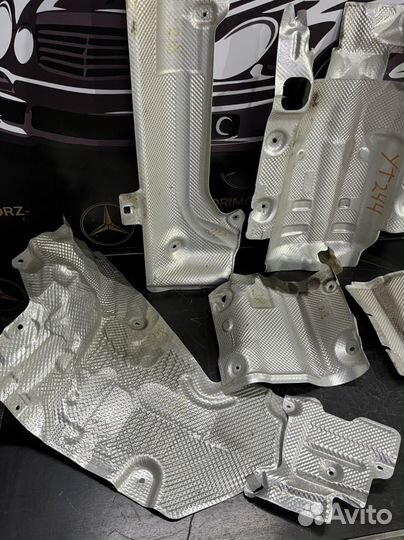 Термоэкран мерседес w218 cls500 4matic