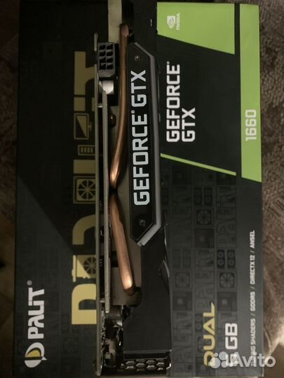 Видеокарта GTX 1660 6GB
