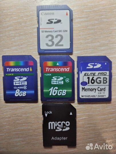Флешки sdhc