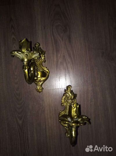 Подсвечник бронза