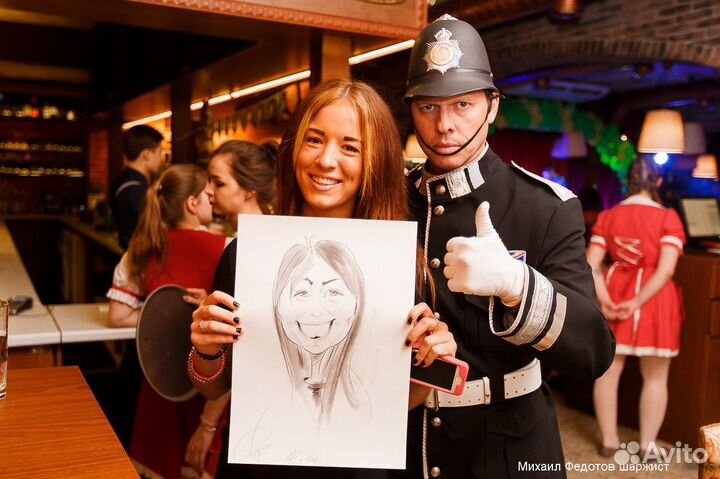 Шаржист на свадьбу