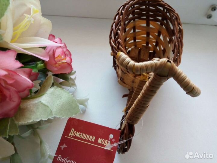 Предмет декора/Плетёный велосипед