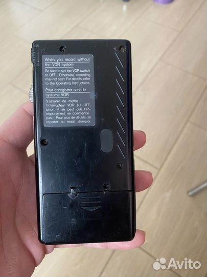 Кассетный диктофон sony