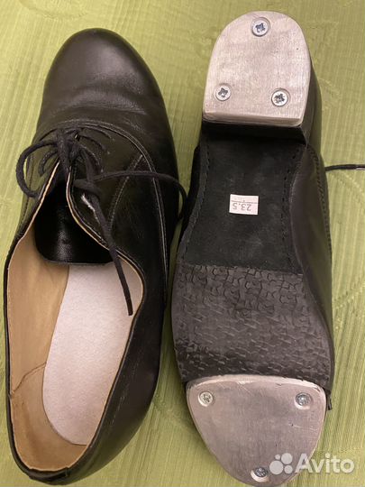 Ботинки новые кожаные 37,5 для степа