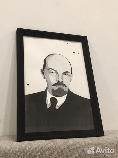 Картина-портрет В.И. Ленин