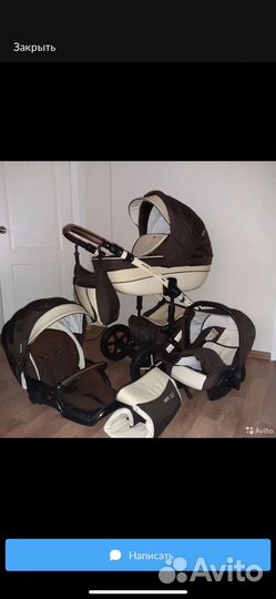 Коляска verdi pepe eco 3 в 1