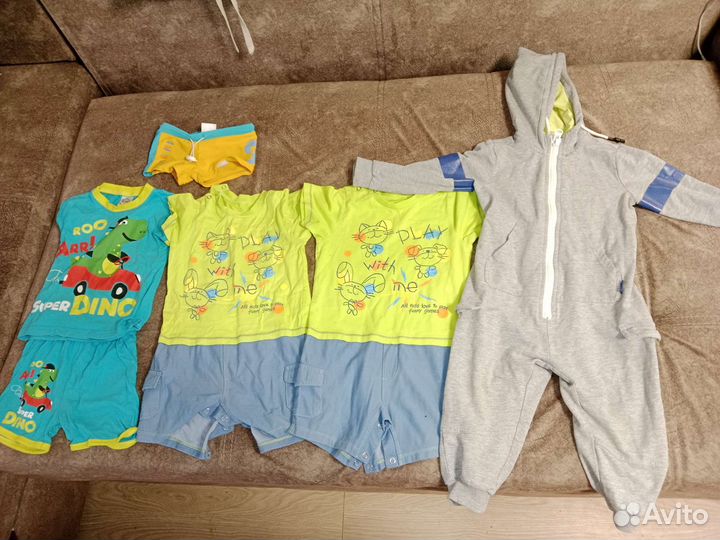 Вещи пакетом на мальчика 2 года и обувь