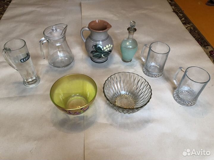 Посуда фарфоровая хрустальная стеклянная от