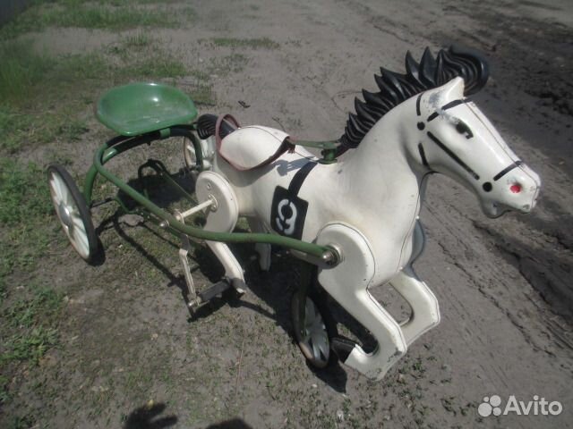 Конь педальный СССР
