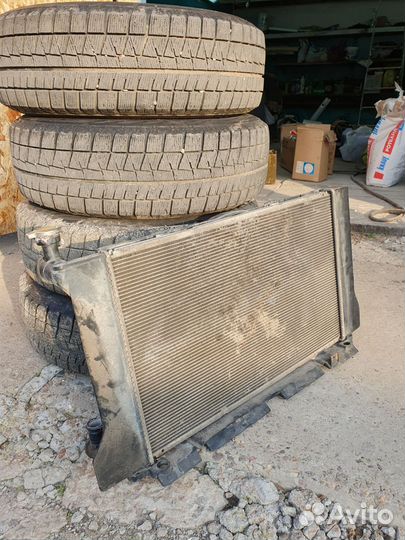 Радиатр toyota corolla fielder nze144g