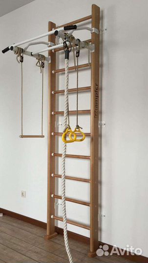Детская шведская стенка деревянная