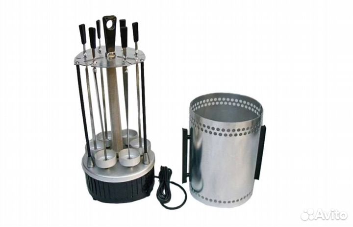 Шашлычница электрическая euro star 1000 Вт