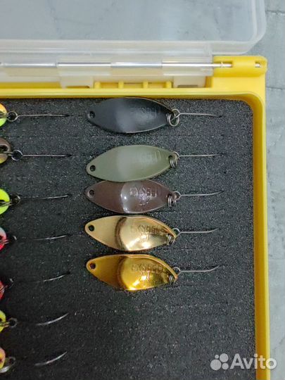 Форелевые блесна обмен на Nories