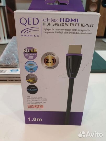 QED Profile eFlex hdmi Black