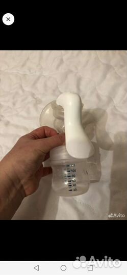 Молокоотсос avent ручной