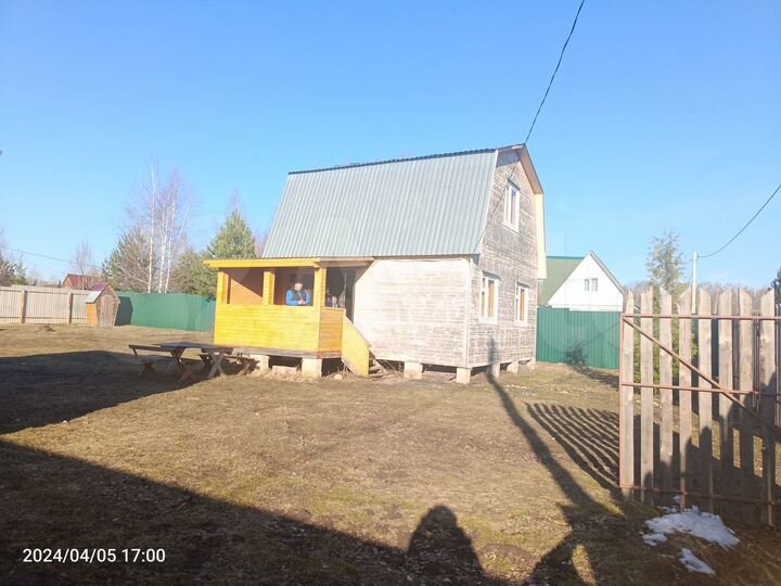 Дача 77 м² на участке 8 сот.