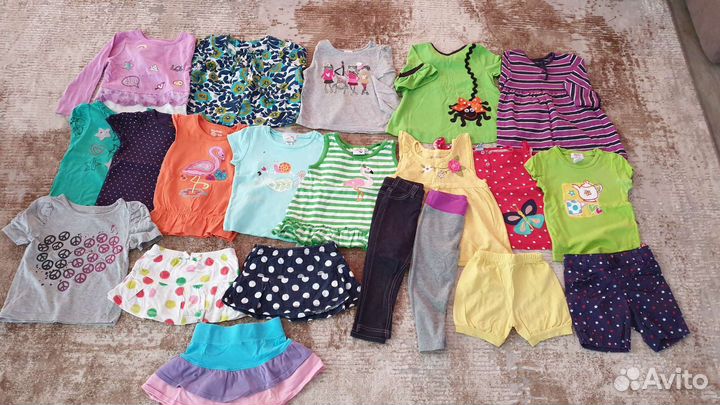 Вещи пакетом на девочку 2 года