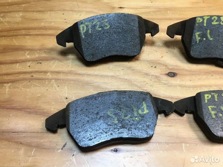 Колодки тормозные перед. volkswagen jetta