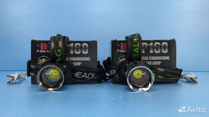 Фонарь налобный X-BAL-G 3 режима