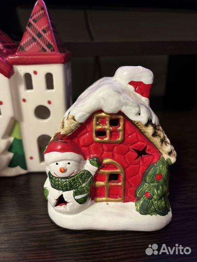 Новогодний декор домики