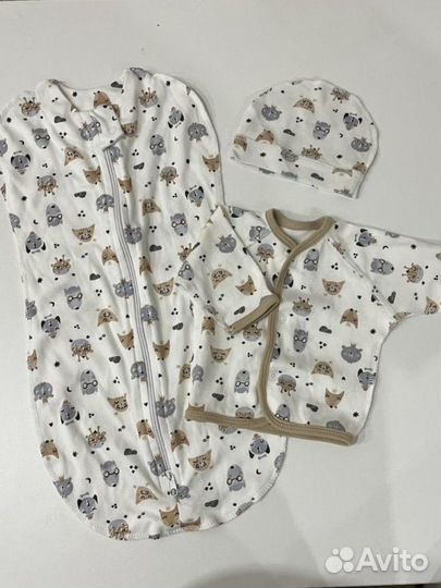 Комплект кокон для сна с рождения