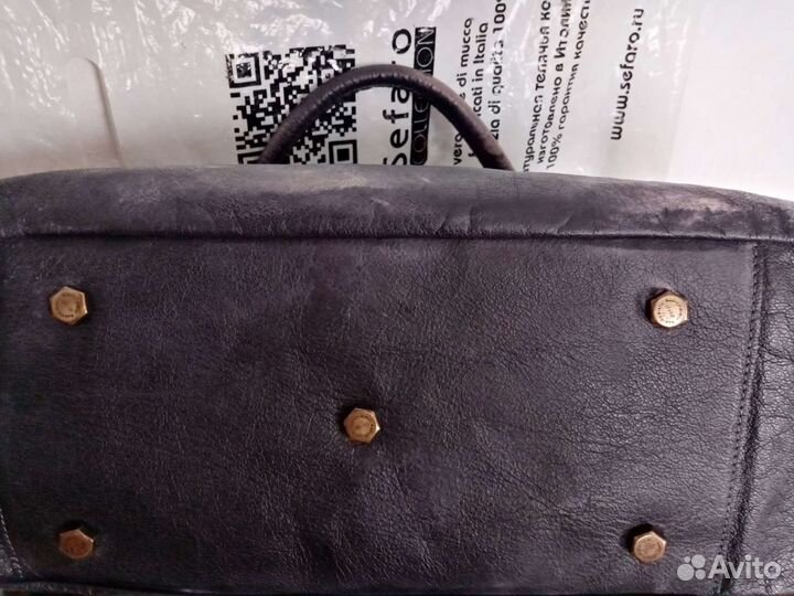 Сумка натуральная кожа италия