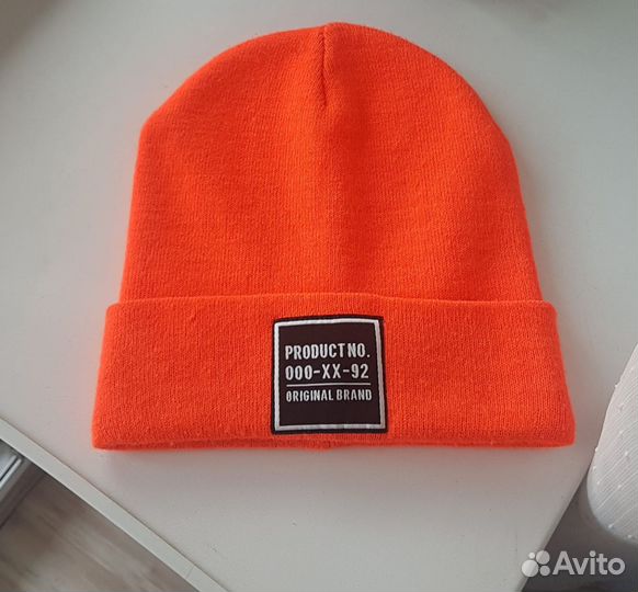 Шапка вязанная мужская на подростка