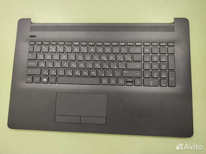 Топкейс с клавиатурой HP 17-by 17-ca чёрный