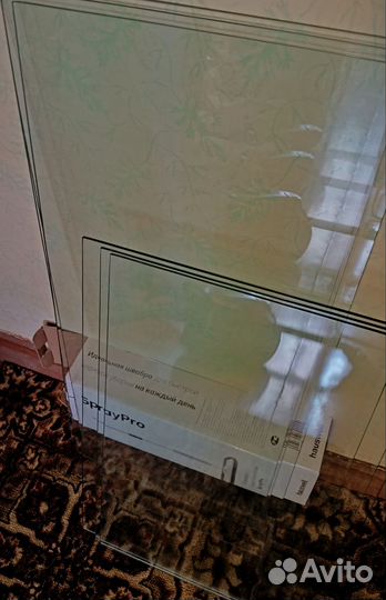 Стекло, полка стеклянная