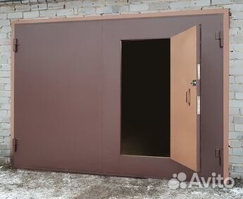 Ворота гаражные металлические