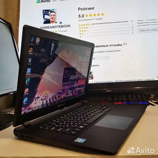 Бизнес ноутбук 15.6 SSD RAM4GB