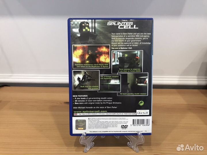 Tom clancys Splinter Cell PS2 лицензия