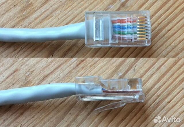 100PCS экранированный RJ45 проходят через Cat6 разъем позолоченные 8P8C модульны
