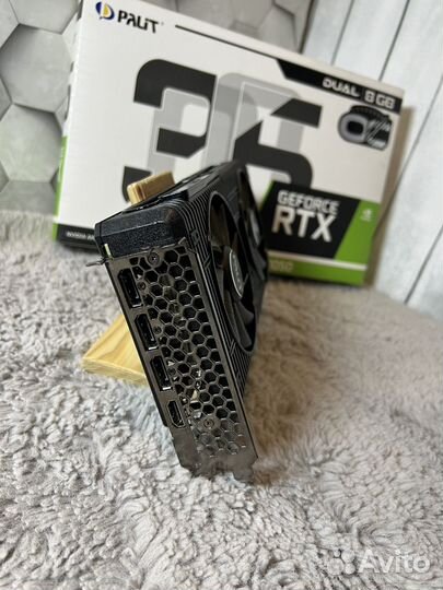 Видеокарта RTX 3050 на гарантии днс
