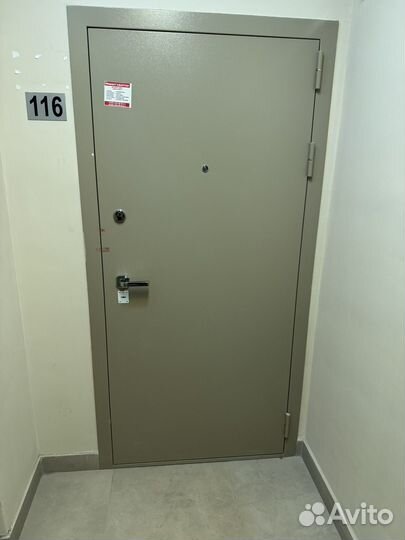 Дверь входная металлическая