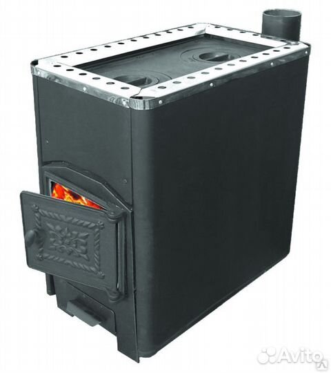 Печь отопительная дровяная Варвара Уют