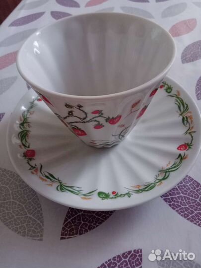 Чайная пара фарфор лфз