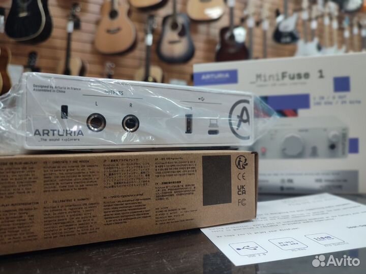 Звуковая карта Arturia MiniFuse 1 (USB-C + по) NEW