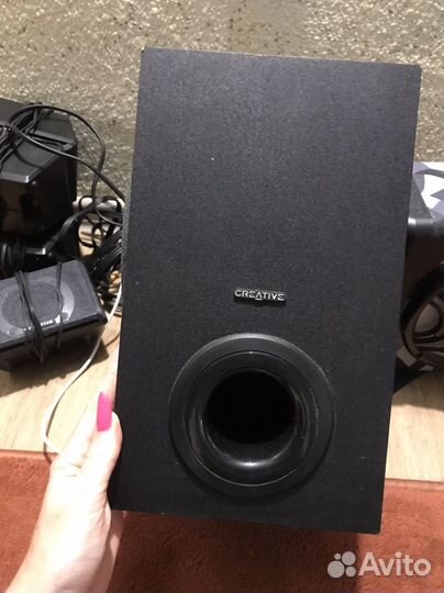 Сабвуфер и колонки