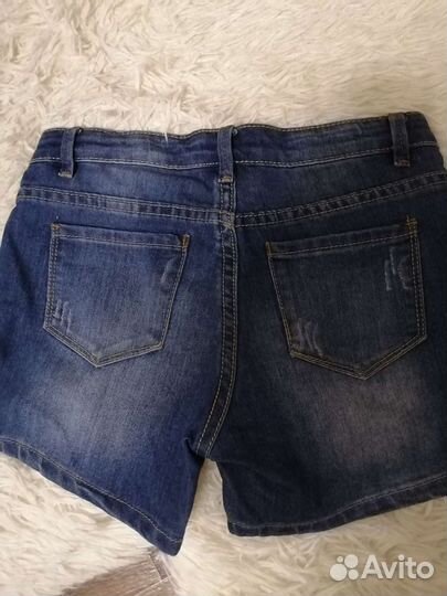 Шорты джинс на девочку 140р