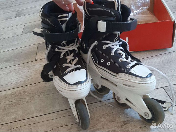 Детские раздвижные ролики 36-41