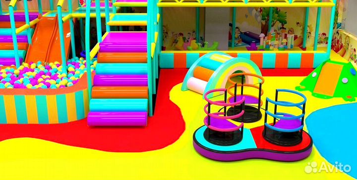 Детские карусели, аттракционы