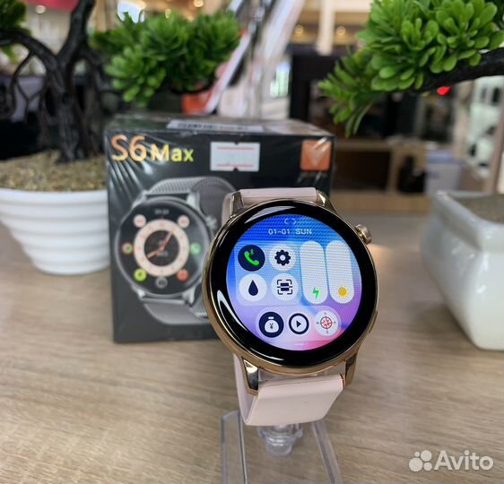 Умные часы S6 Max (Гарантия,Новый)