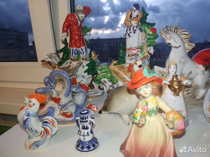 Фарфоровые статуэтки