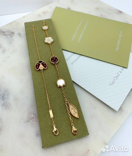 Браслет van cleef lucky spring