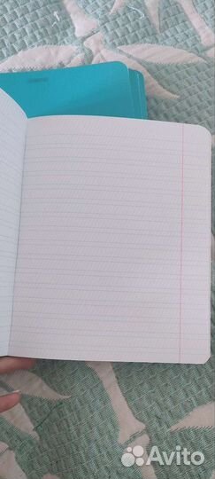 Тетради в частую косую линию (10 штук в наличии)