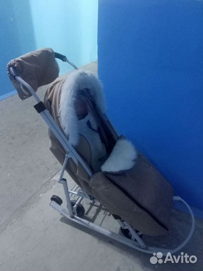 Коляска санки