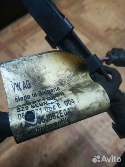 Проводка форсунок VAG 1.8 TSI CDA