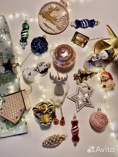 Новогодние украшения ручной работы